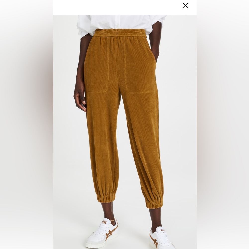 Stretch Corduroy Plashet Joggers
